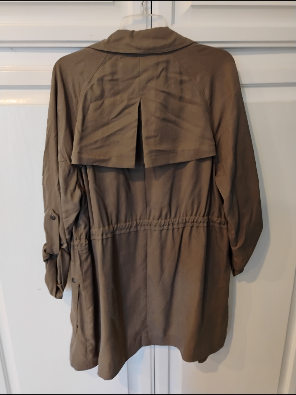 LOFT Olive-Taupe Utility Jacket - Picture 2 of 4
